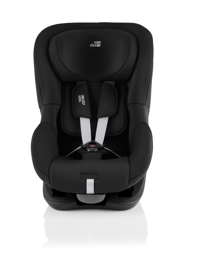 King Pro Car Seat With 5-Point Harness - Space Black (Max Capacity - 20 Kg)