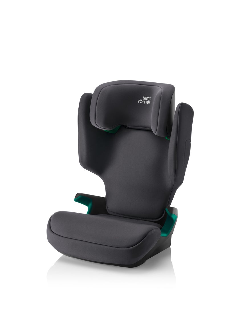 Britax Adventure Plus 2 Car Seat Easy Adjustable And Ergonomic Headrest - Midnight Grey