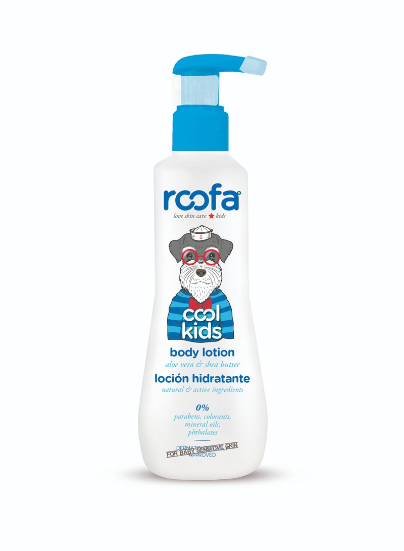 Cool Kids Natural Body Lotion with Aloe Vera & Shea Butter 300ml