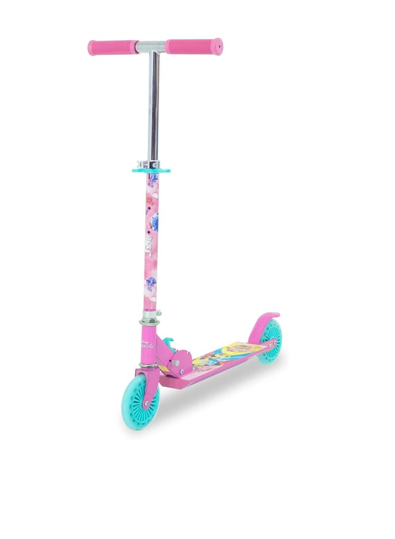 2- Wheels Disney Priness Scooters, Pink, Sp-7035