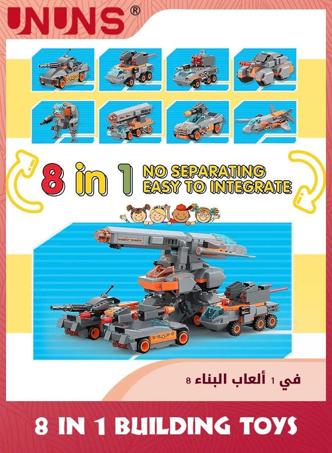 STEM Robot Building Toys,699 Pcs Construction Toys Robot Building Bricks,Learning Erector Set, Engineering Projects Robot Blocks Kit Toys For Boys Girls Kids 6 7 8 9 10 11 12 Year Old