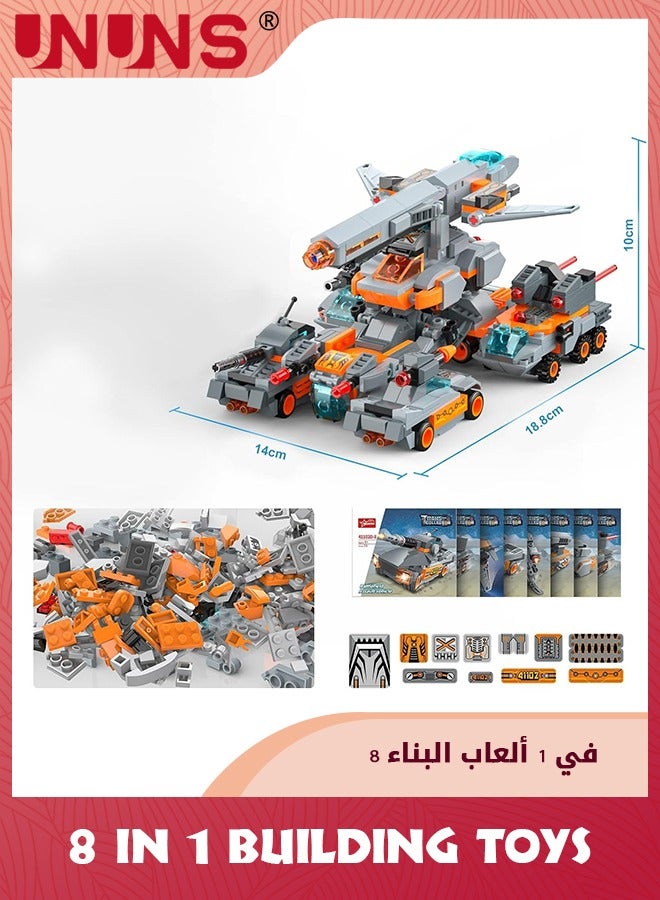 STEM Robot Building Toys,699 Pcs Construction Toys Robot Building Bricks,Learning Erector Set, Engineering Projects Robot Blocks Kit Toys For Boys Girls Kids 6 7 8 9 10 11 12 Year Old