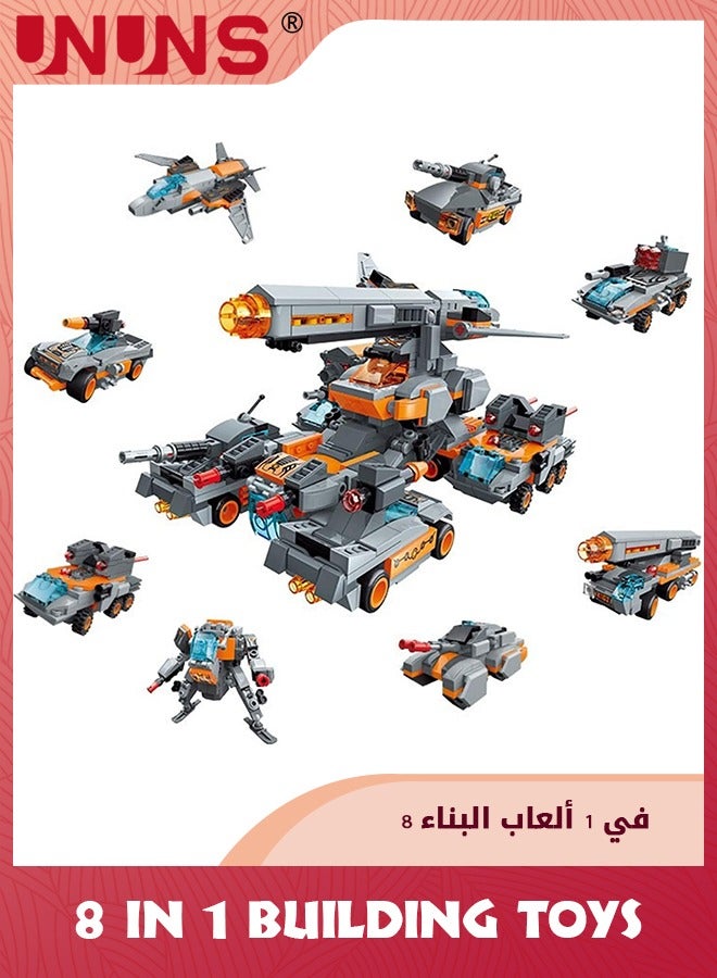 STEM Robot Building Toys,699 Pcs Construction Toys Robot Building Bricks,Learning Erector Set, Engineering Projects Robot Blocks Kit Toys For Boys Girls Kids 6 7 8 9 10 11 12 Year Old