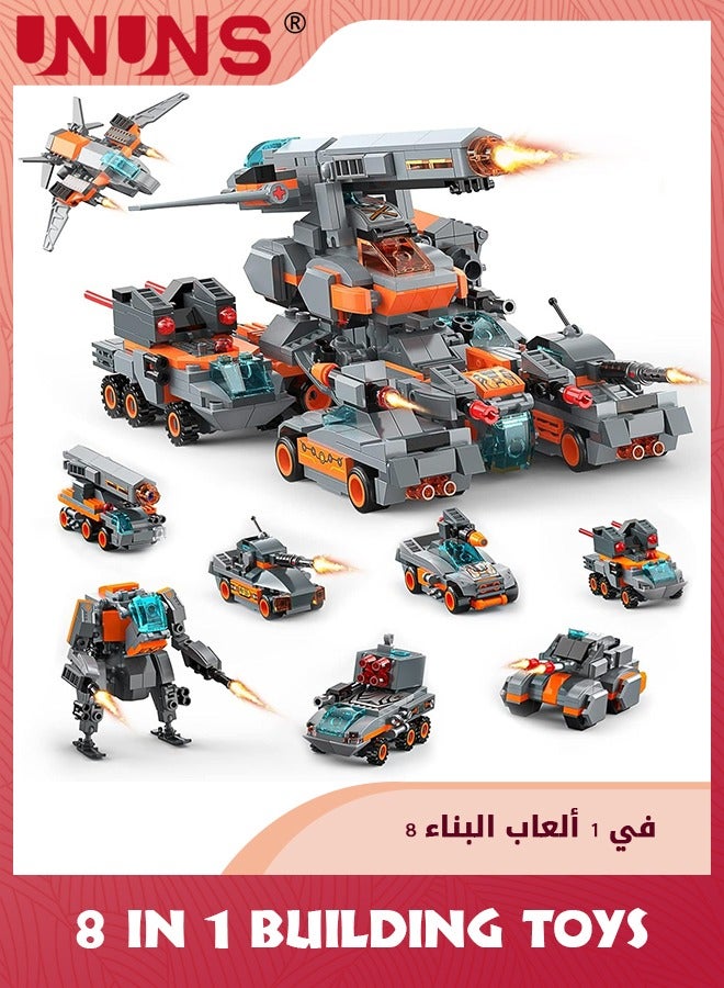 STEM Robot Building Toys,699 Pcs Construction Toys Robot Building Bricks,Learning Erector Set, Engineering Projects Robot Blocks Kit Toys For Boys Girls Kids 6 7 8 9 10 11 12 Year Old
