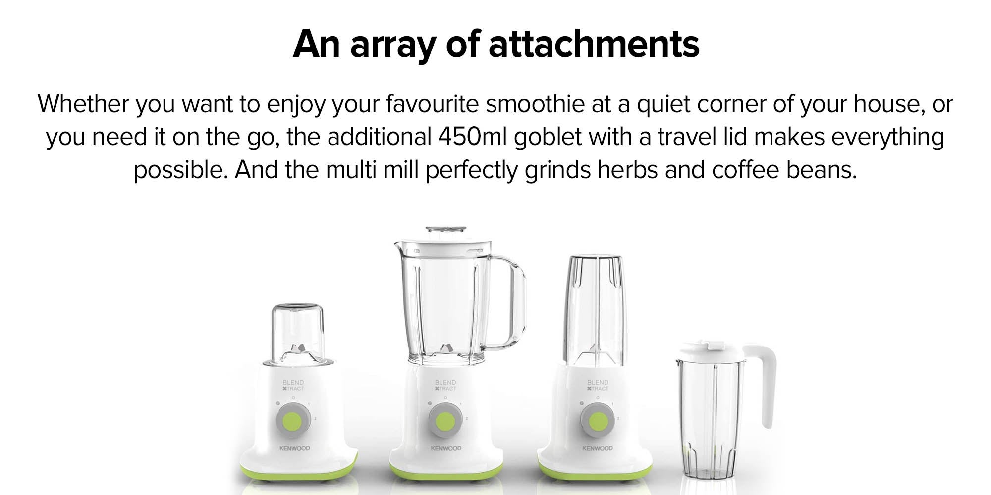 3-In-1 Blender 1.0 L 350.0 W KE-BL237WG White