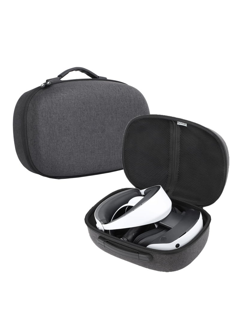 Hard Carrying Case for PS VR2, Protective Case for PSVR 2 Gaming Virtual Reality Headset and Controller Accessories for Travel, Shockproof, Storage and Portable Protection