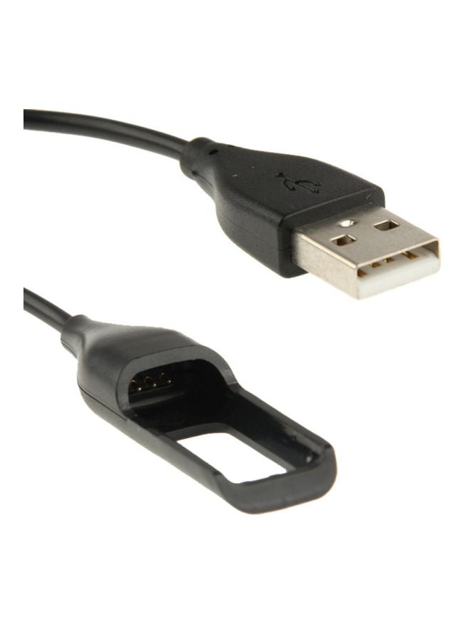 USB Charging Cable For Fitbit Flex 21cm Black/Silver