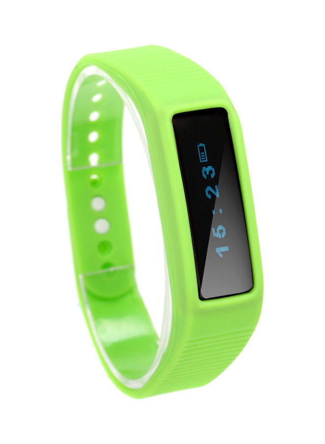 Light Weight Health Fitness Tracker Intelligent Bracelet Green