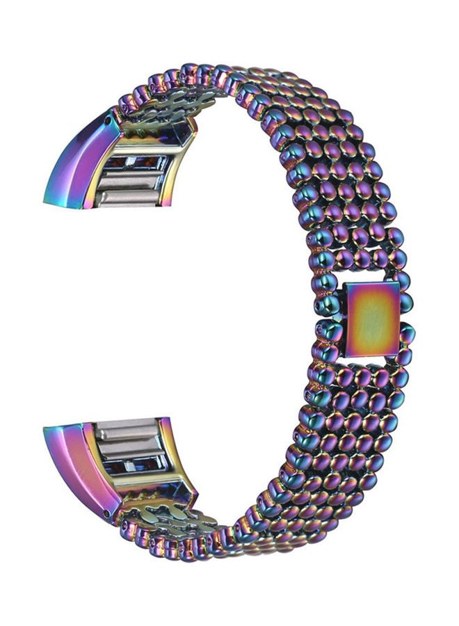 Women's High Quality Zinc Alloy Wrist Strap For Fitbit Charge 2 Multicolour
