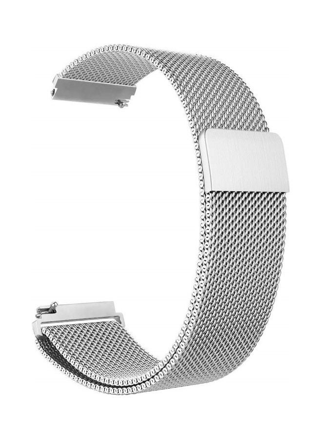 Stainless Steel Mesh Replacement Band For Huawei Watch GT2-22mm Silver