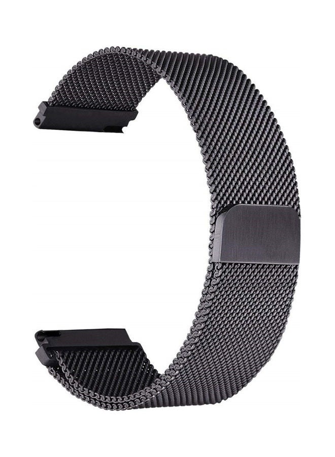 Stainless Steel Mesh Replacement Band For Huawei Watch GT2-22mm Black