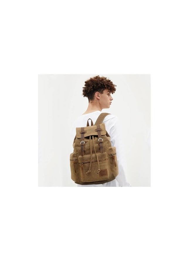 Retro Canvas Hiking Backpack