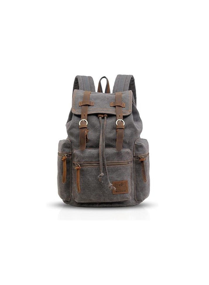 Retro Canvas Hiking Backpack