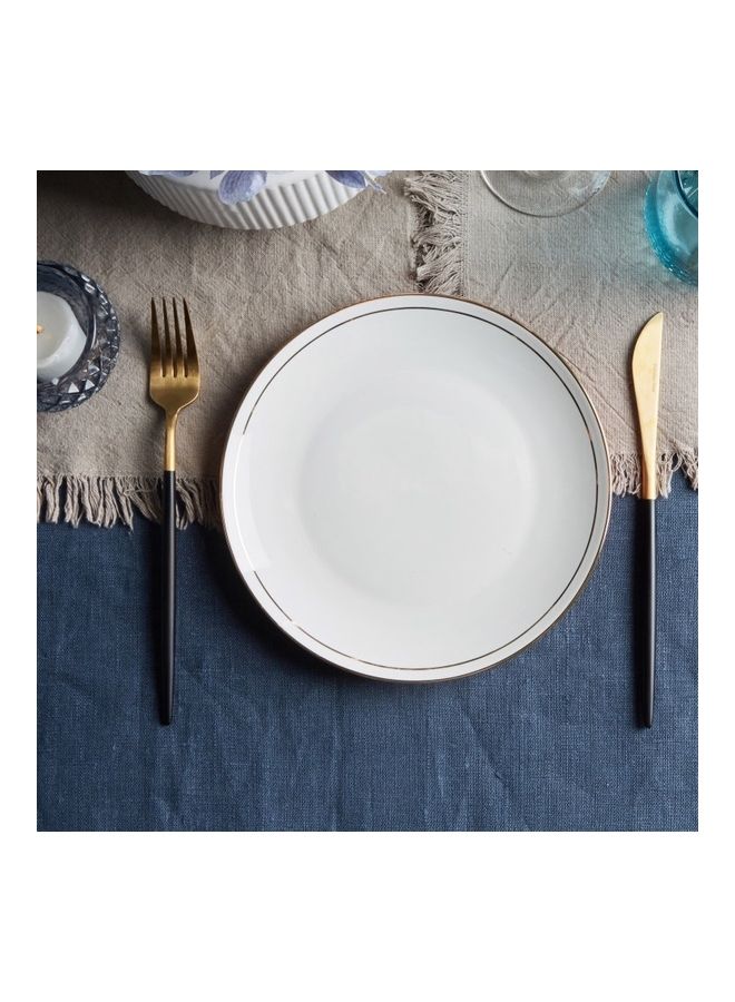 Round Dinner Plate Multicolour 27cm