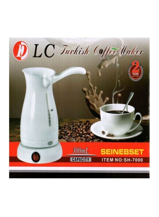 Turkish Coffee Maker 300ml 300.0 W DLC-38105W White