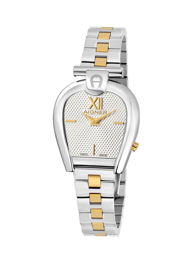 Women's Analog Asymmetrical Shape Metal Wrist Watch ARWLG2000603 - 28 Mm