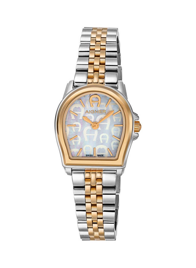 Women's Analog Asymmetrical Shape Metal Wrist Watch ARWLG4810004 - 30 Mm