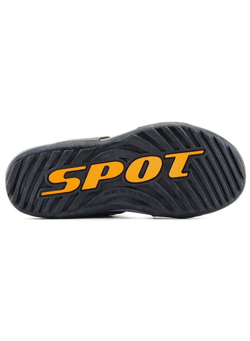 Slippers for Men | Arabic Style Slide-on | Series - ARBA-01 Grey