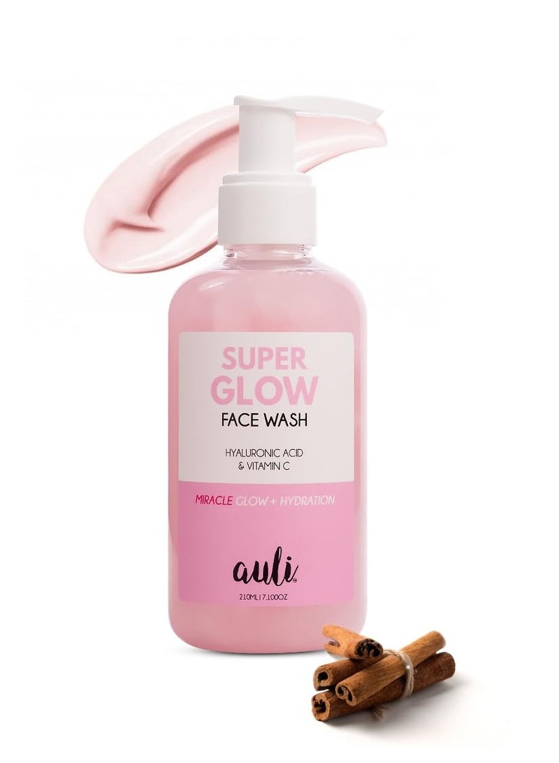 Auli Super Glow Face Wash for All Skin Types 210Gm