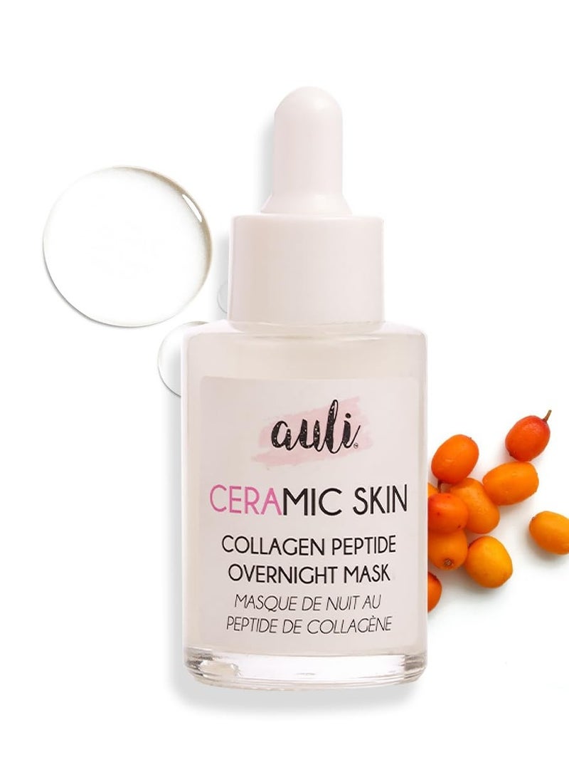 Auli Plant Derived Collagen Peptide 1% Facial Serum for All Skin Types 30ML