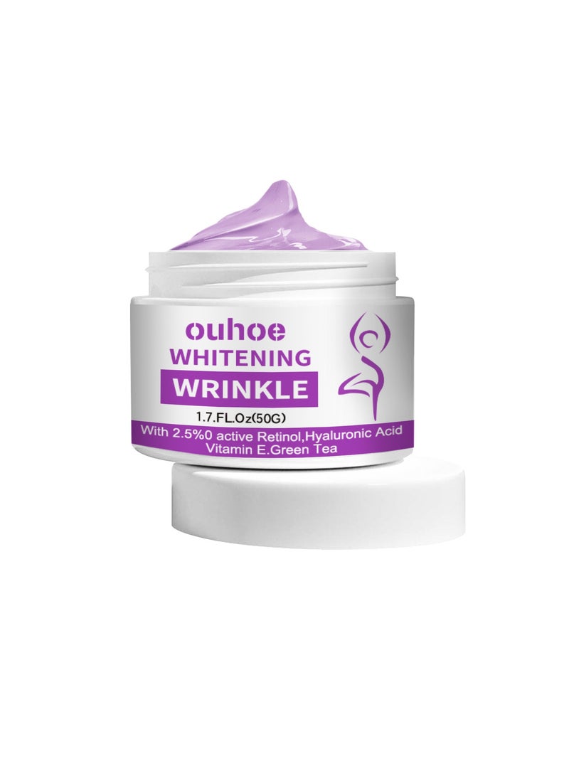 Anti Aging Cream Repairs Fine Lines Around the Eyes Lifts Facial Skin Nasolabial Folds Neck Lines Anti Wrinkle and Firming