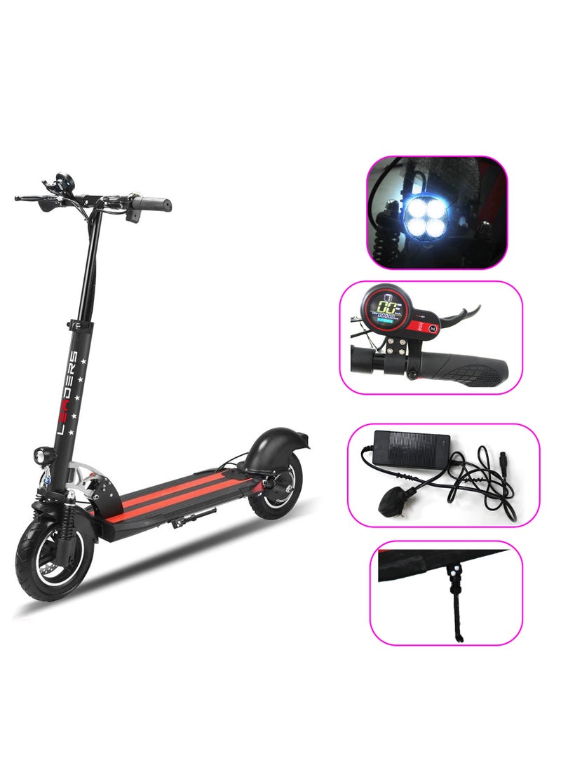 High-Speed Foldable Electric Scooter | 50 Km/h Max Speed | 40 Km Range | LCD Display | Theft Alarm | Mobile Charger Included