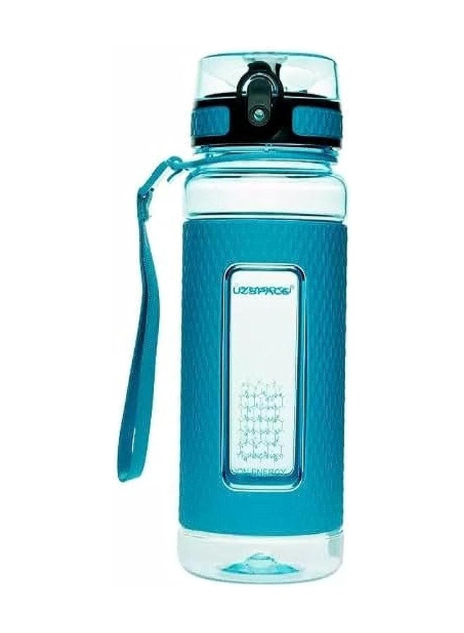 Uzspace 5045 Tritan Plastic Water Bottle, 700 ml Capacity, Blue