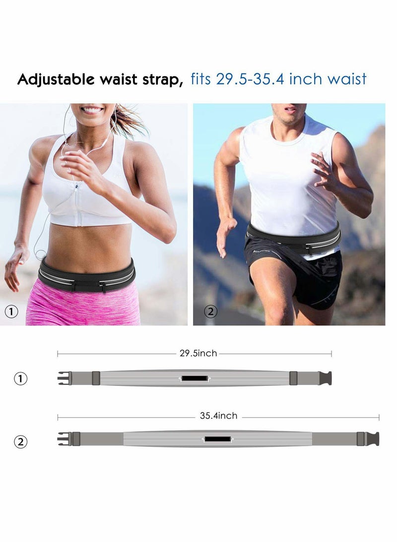 Sports Running Belt, Unisex-Adult Hip Sport Belt, Storage Running Waist Pack