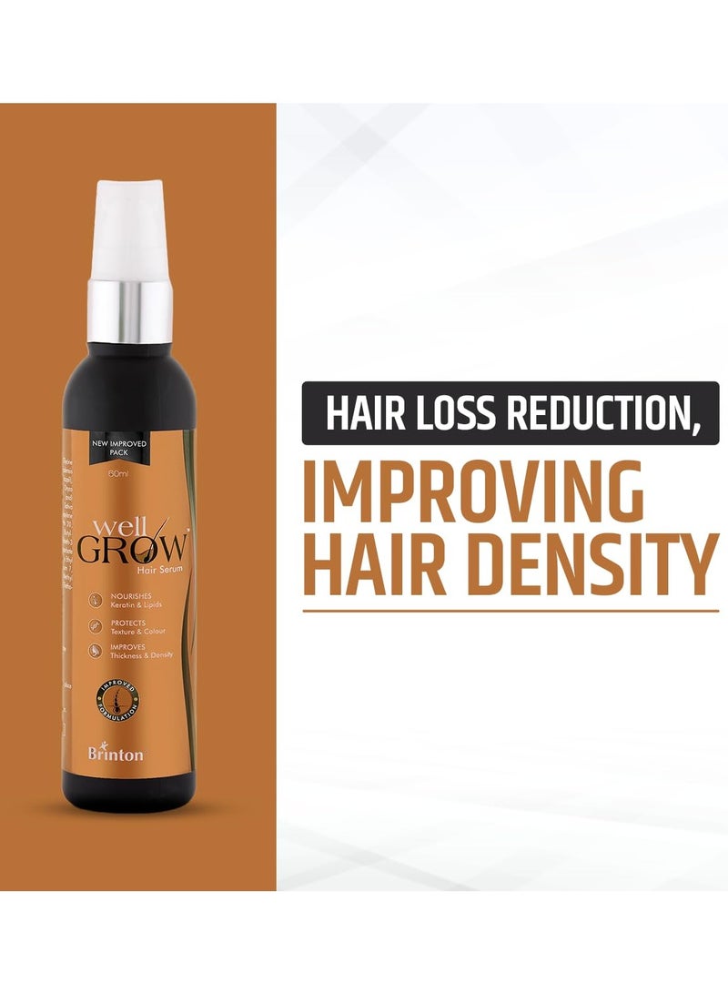 Brinton WellGrow Hair Growth Serum for Hair Nourishment 60ml