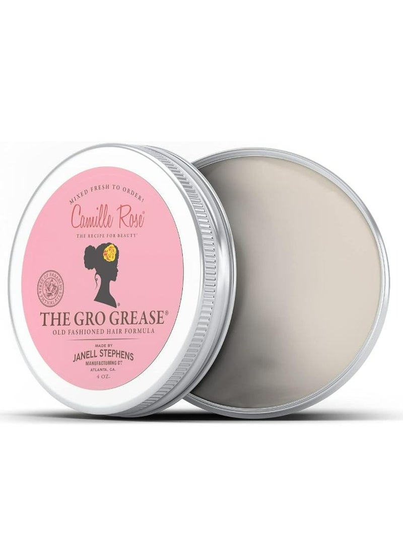 The Gro Grease for Hair Growth Stimulation, Length Retention, and Relief from a Dry, Itchy, Flaky Scalp