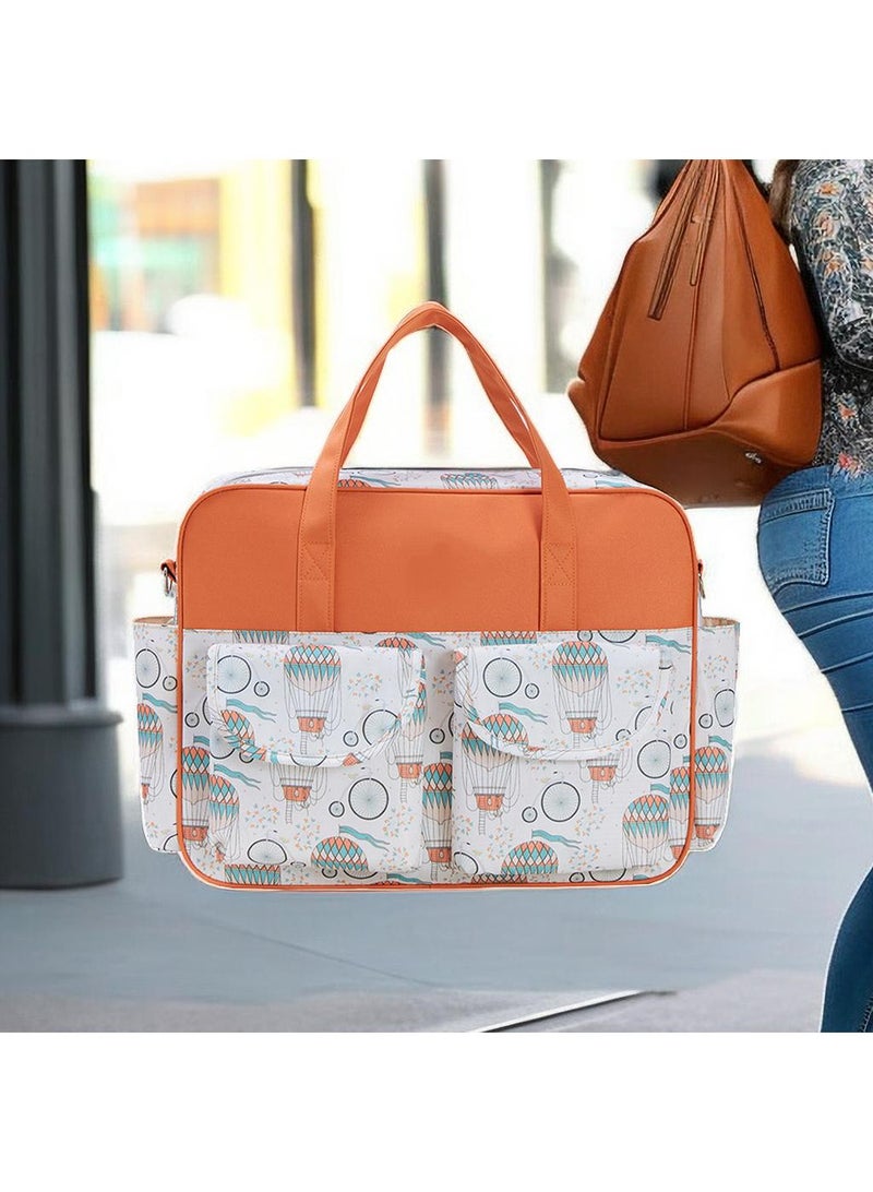 Multifunctional Animal Print Travel Nappy Bag With High-Quality Material