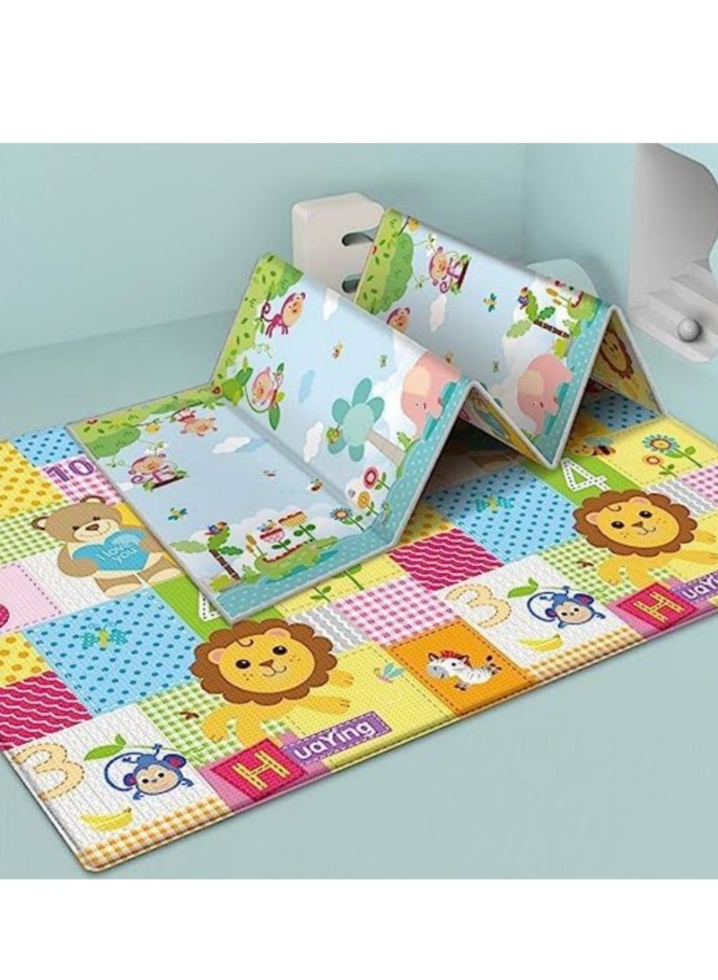 Cool Baby Soft Crawling Mat Folds Up For Baby To Play Or Crawl On