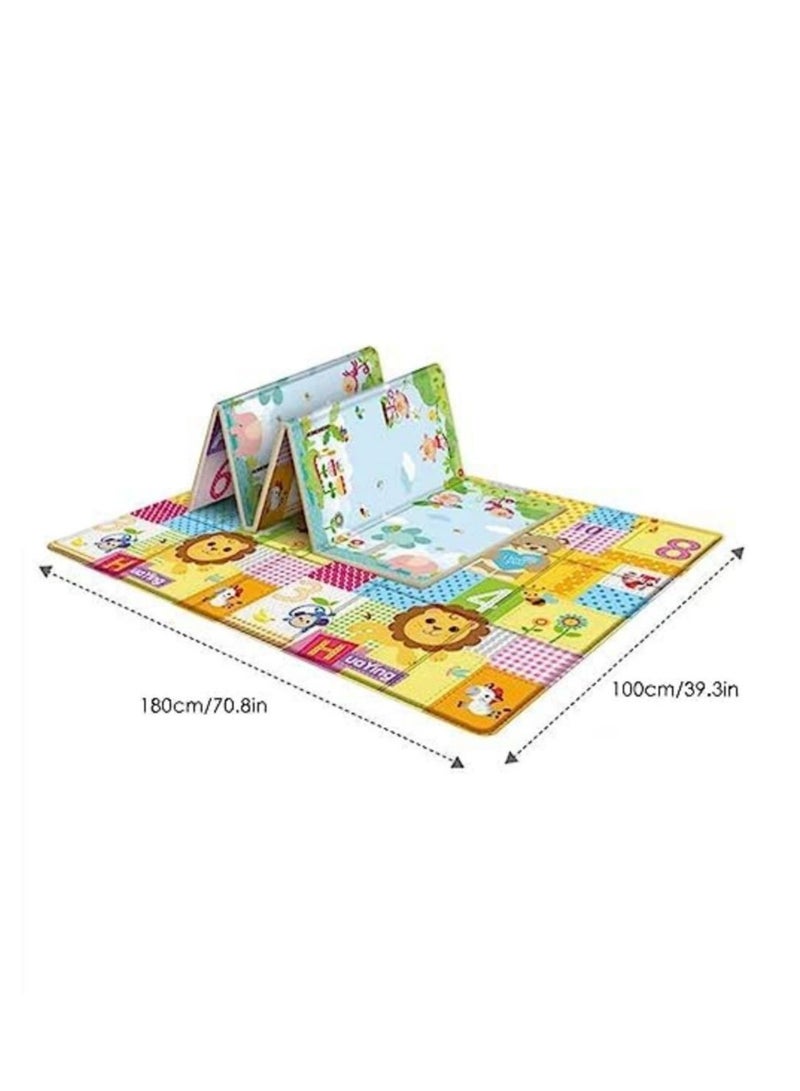 Cool Baby Soft Crawling Mat Folds Up For Baby To Play Or Crawl On