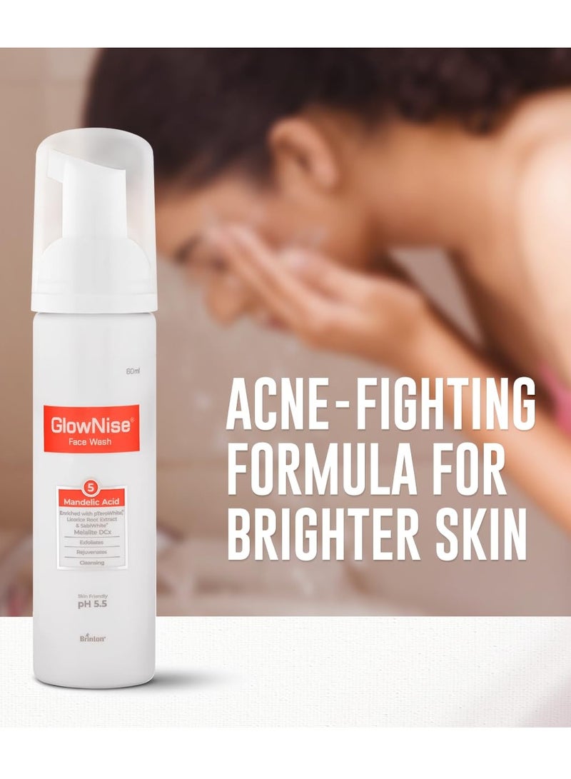 Brinton GlowNise Deep Cleansing Skin Whitening Foam 60ml