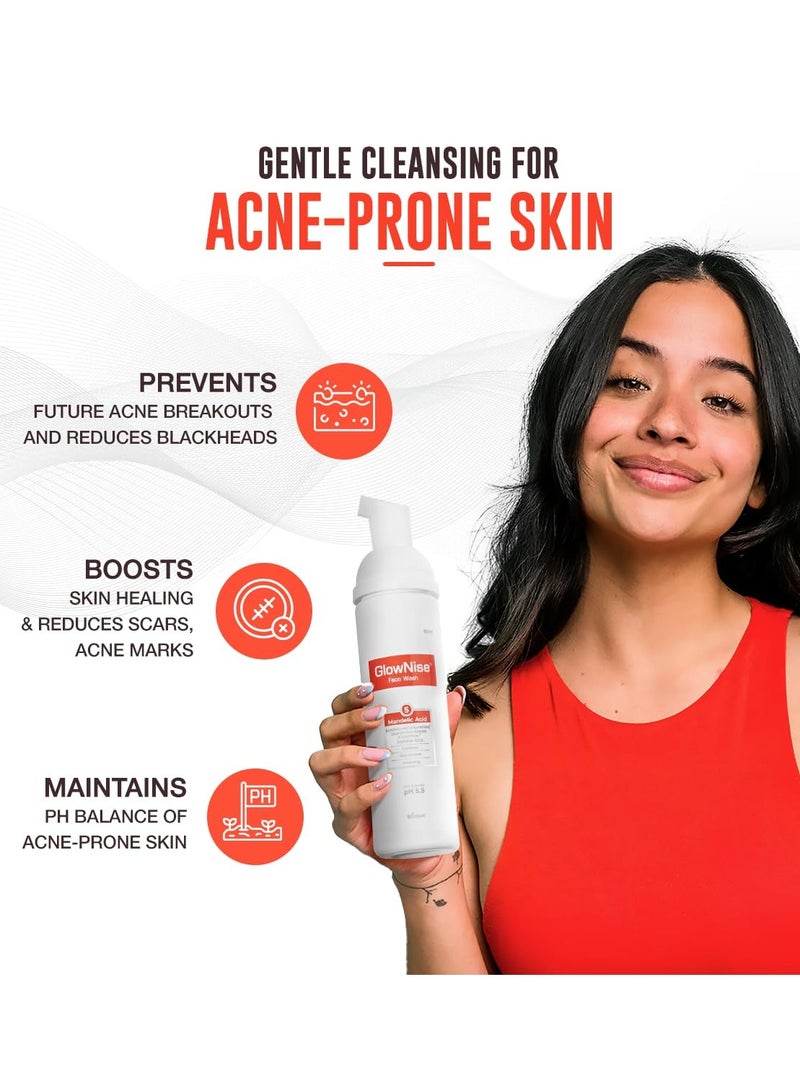 Brinton GlowNise Deep Cleansing Skin Whitening Foam 60ml