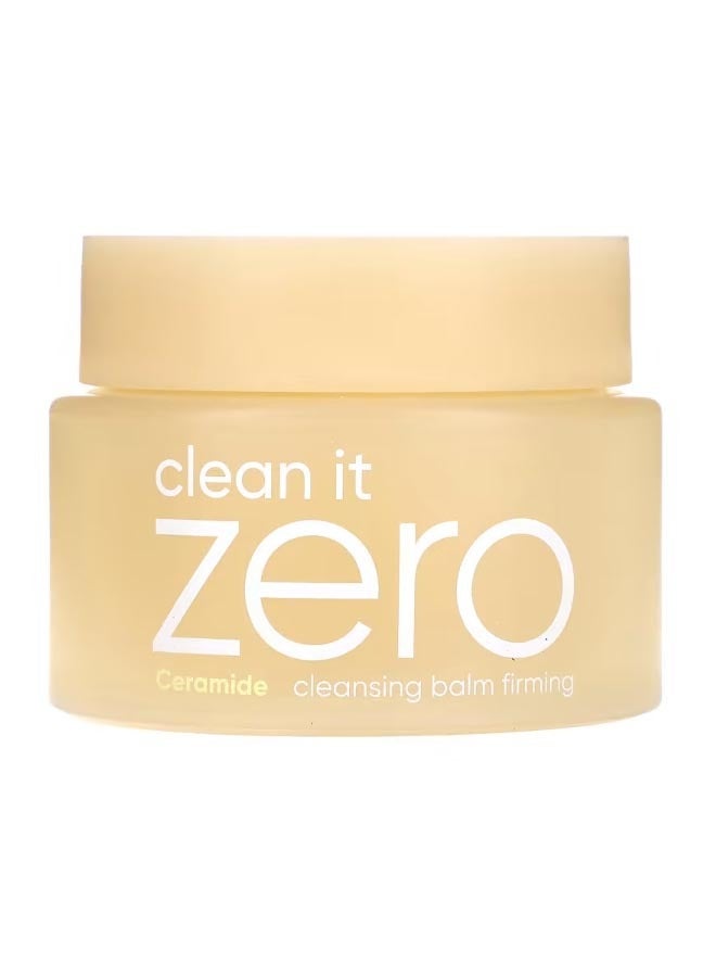 Clean it Zero 3 in 1 Cleansing Balm Firming Ceramide 3.38 fl oz 100 ml