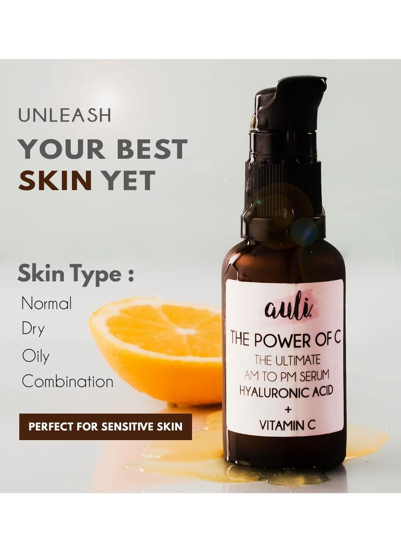 Auli Vitamin C 7% Hyaluronic Acid 7% Serum 30ML
