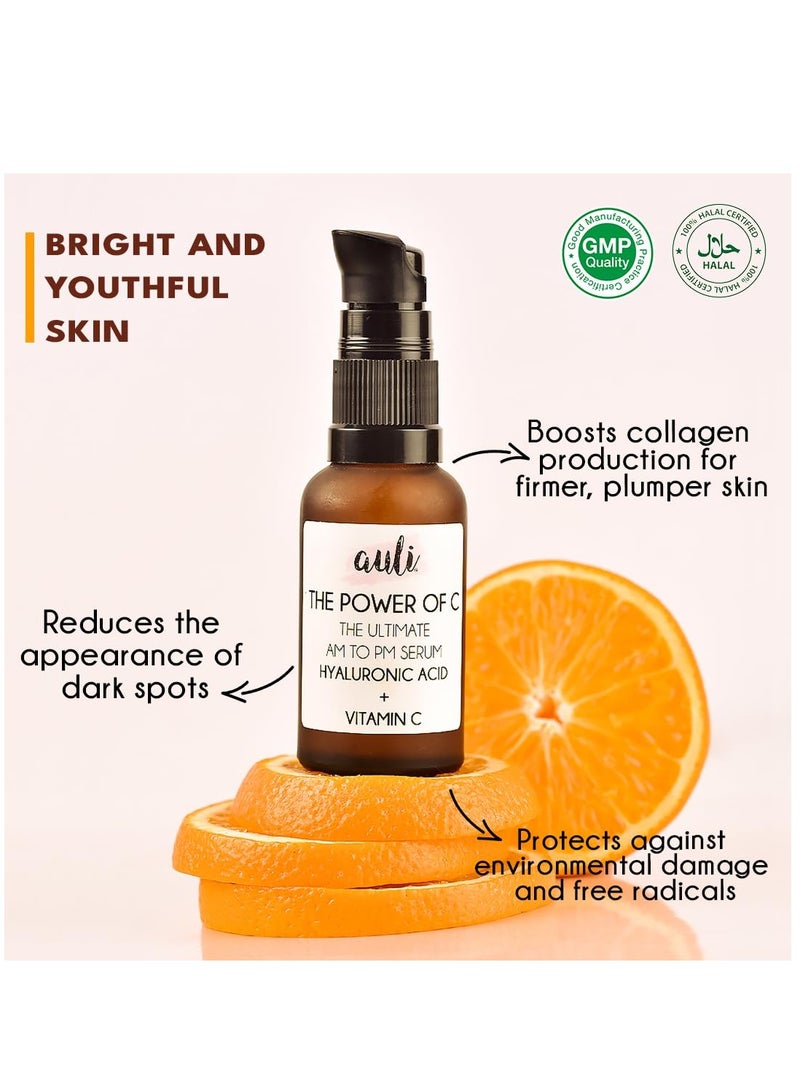 Auli Vitamin C 7% Hyaluronic Acid 7% Serum 30ML