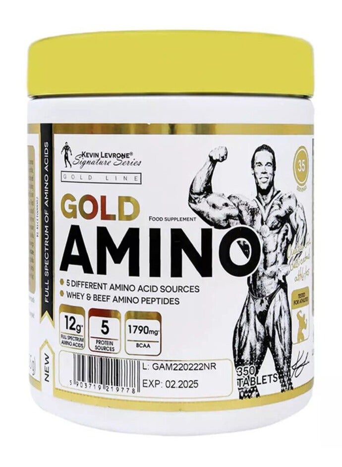 Kevin Levrone Gold Beef Amino, 300 Tablets, 150 Serving.