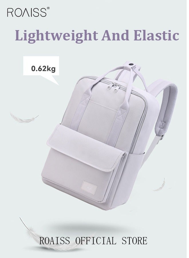 Travel Carry-On Luggage Unisex Functional Backpack with Large Capacity Storage Scientific Storage Simple Style Short Distance Travel Bag Student Backpack Laptop Bag