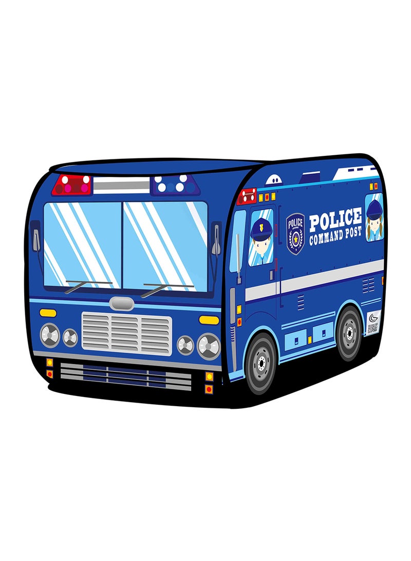 Police Car Shaped Tent With 50 Balls