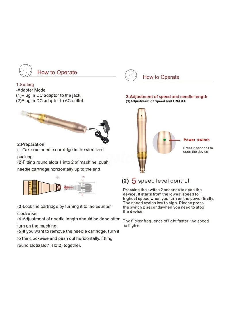 Dr Pen Derma Pen Auto Microneedle System M5