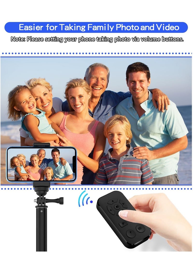 Bluetooth Scrolling Page Turner, Turner for Kindle App, Camera Photo and Video Clicker iPhone, Support Tiktok Recording/Play/Pause/Give a Like
