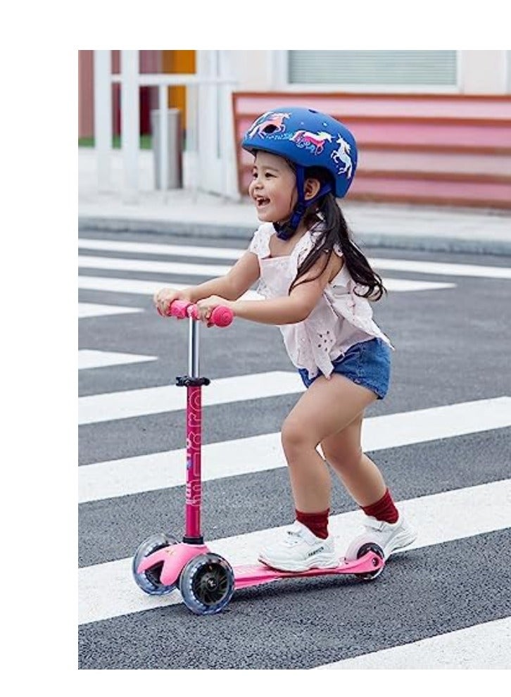 Micro Mini Scooter with LED Pink