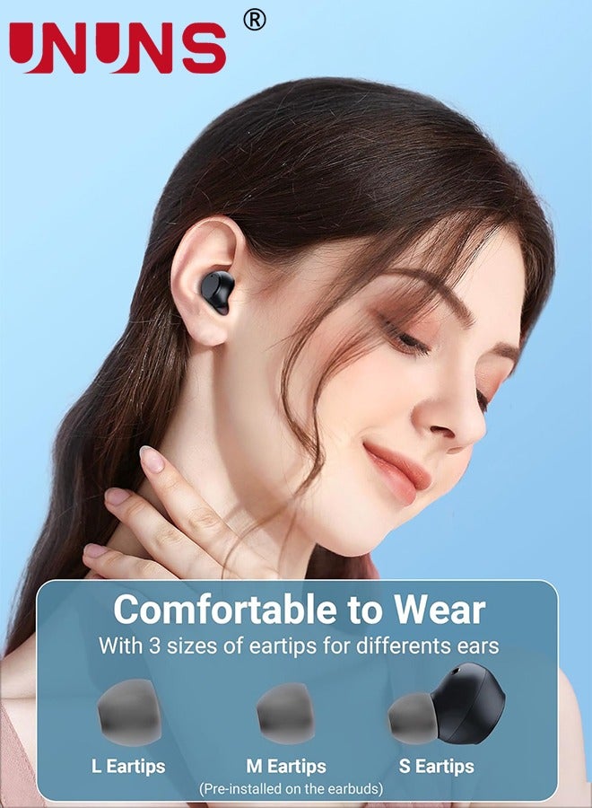 Wireless Earbuds Bluetooth Headphones,Mini Ear Buds Bluetooth 5.3 Headsets Built-in Mic,IPX7 Waterproof Lightweight Earphones Sports,Charging Case Digital Display,For Phone PC Laptop