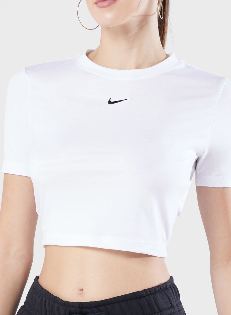 Nsw Essential Slim Cropped Top