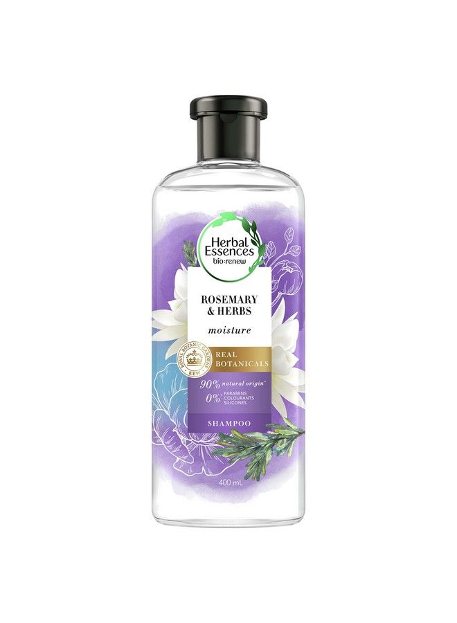 Rosemary And Herbs Shampoo For Moisturization & Dull Hair No Paraben No Colorants 400 Ml