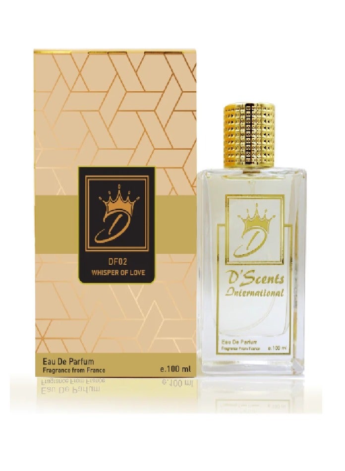 DF02 Whisper of Love Inspired by Kenzo Flower Dscents International Perfume 100ML