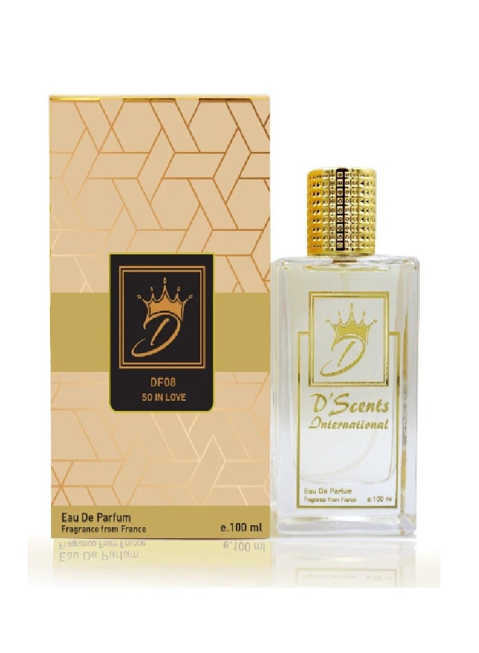 DF08 So In Love Inspired by Versace Crystal Noir Dscents International Perfume 100ML