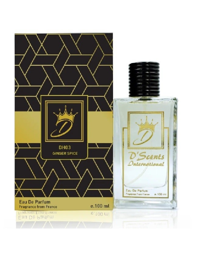 DH03 Ginger Spice Inspired by Tom Ford Tuscan Leather Dscents International Perfume 100ML
